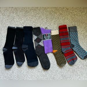 Men’s Socks Bundle | Size 7-12 | 8 Pairs